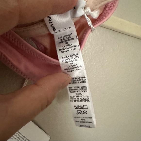 NWT La Perla Monokini Black/Blush/Red one piece - Picture 15 of 16